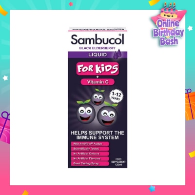 SAMBUCOL Kids Formula (UK Version) 120ml