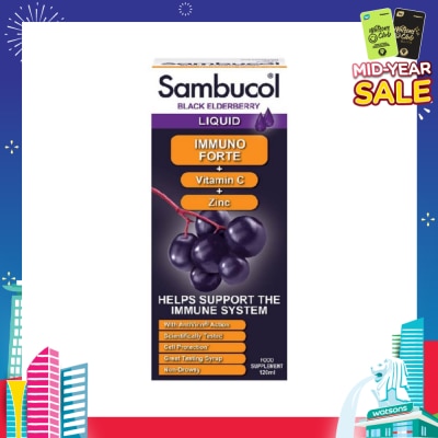 SAMBUCOL Immuno Forte (UK Version) 120ml