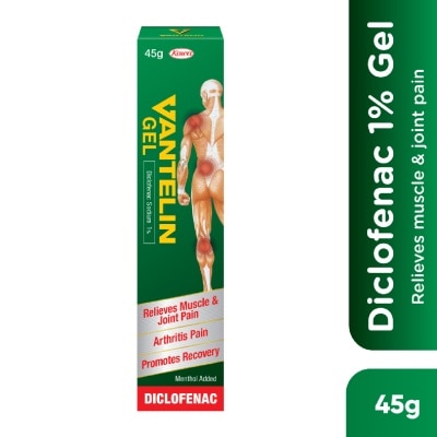 VANTELIN - Diclofenac 1% Gel for Relief of Muscle and Joint Pain 45g