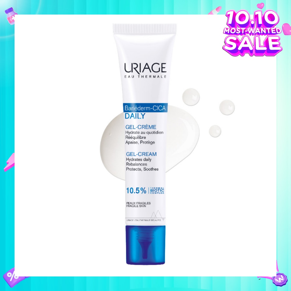 Bariederm Cica Hydrating Daily Gel-Cream (For Damaged & Fragilized Skin) 40ml