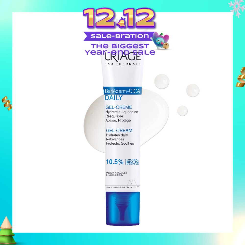 Bariederm Cica Hydrating Daily Gel-Cream (For Damaged & Fragilized Skin) 40ml