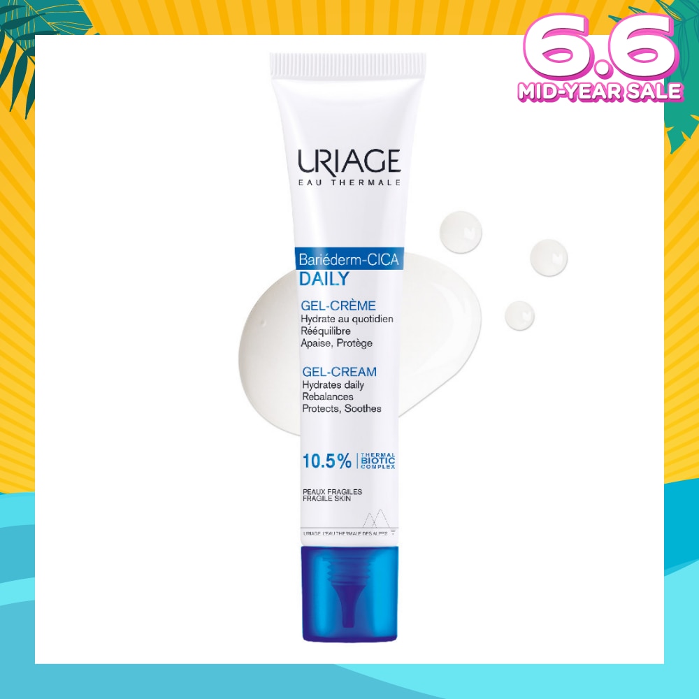 Bariederm Cica Hydrating Daily Gel-Cream (For Damaged & Fragilized Skin) 40ml
