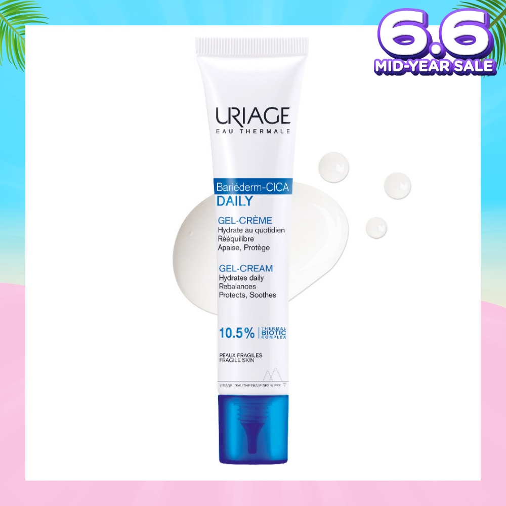 Bariederm Cica Hydrating Daily Gel-Cream (For Damaged & Fragilized Skin) 40ml