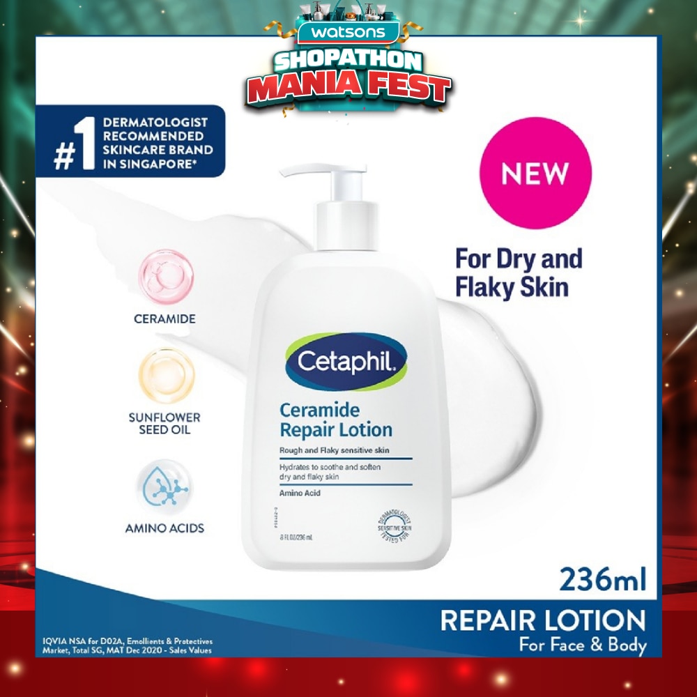 Ceramide Repair Lotion For Face & Body 236ml