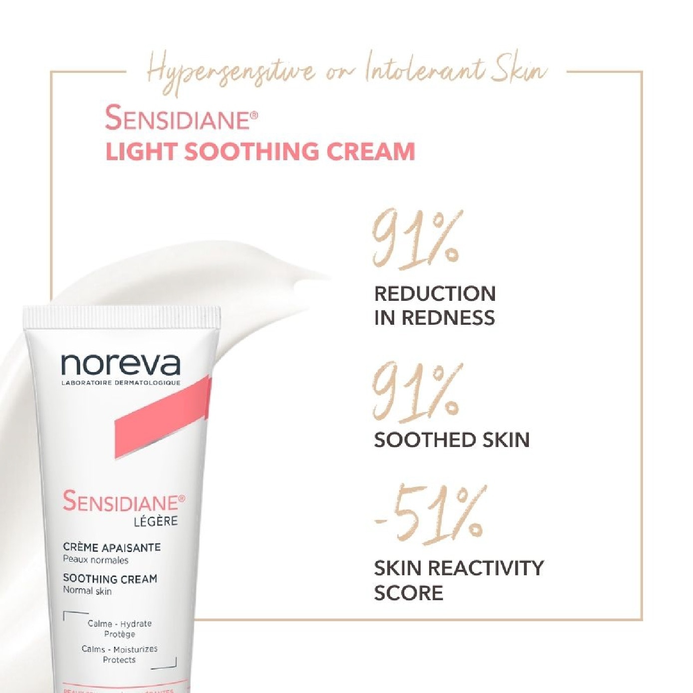 Sensidiane Light Soothing Cream 40ml