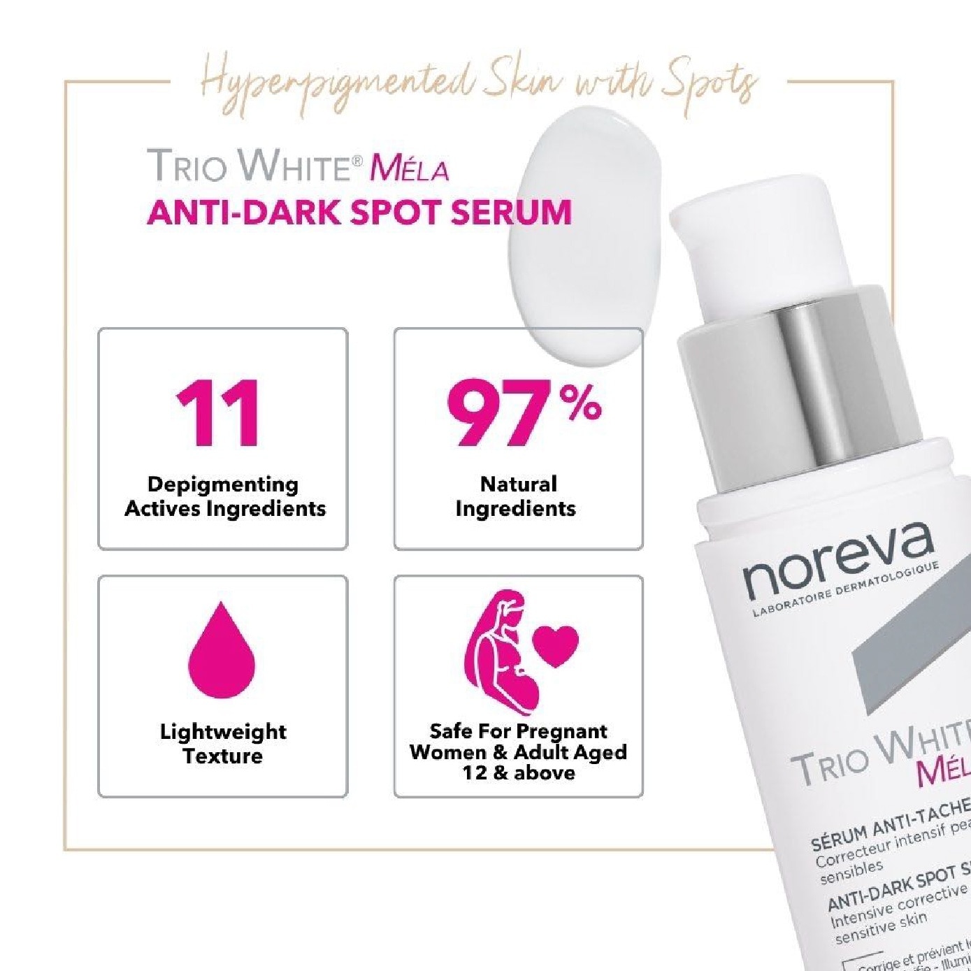 Trio White Mela Anti-Dark Spot Serum 30ml
