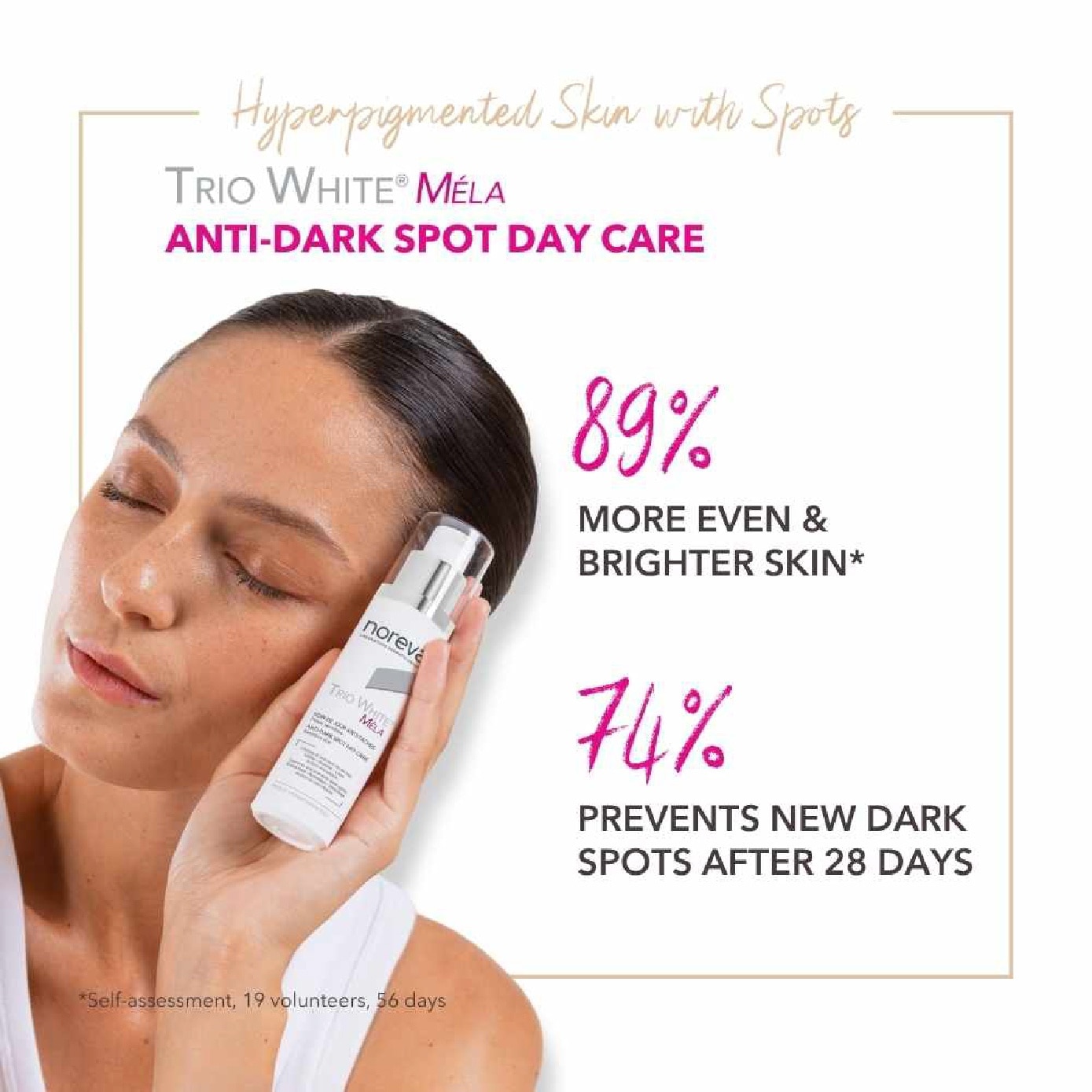 Trio White Mela Anti-Dark Spot Day Care Moisturiser 40ml