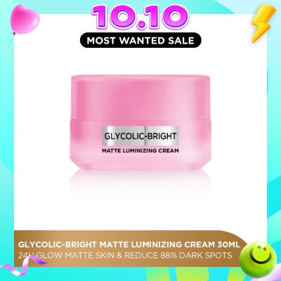 LOREAL DE Glycolic Bright Matte Luminizing Cream 30ml image