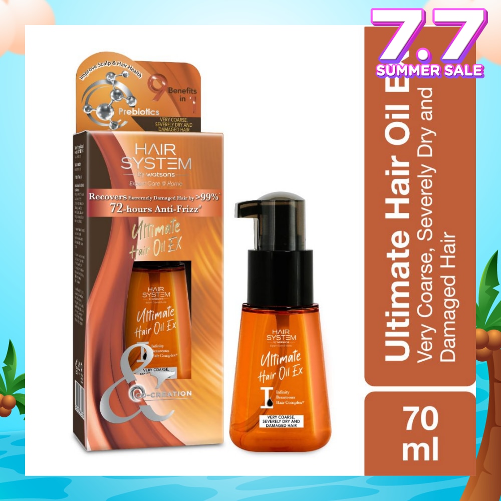 Ultimate Hair Oil for Dry Damaged Hair 80ml