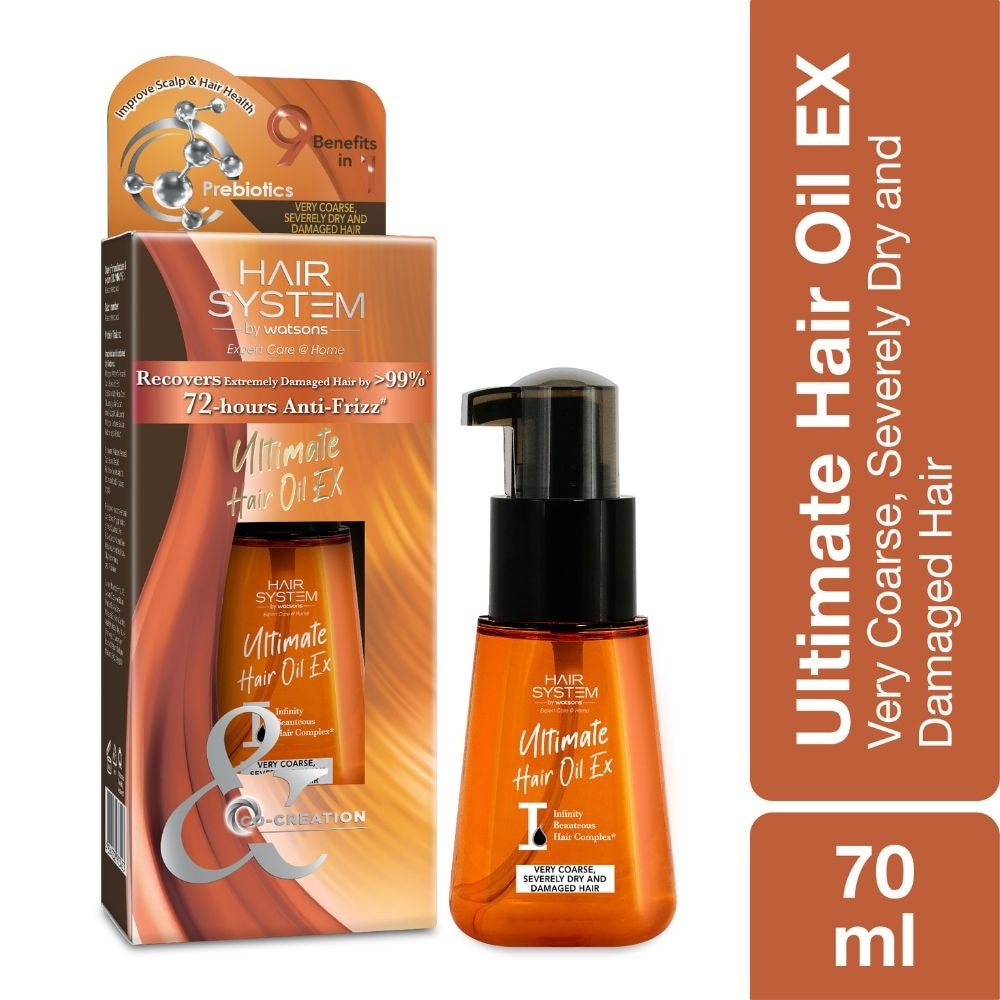 Ultimate Hair Oil for Dry Damaged Hair 80ml