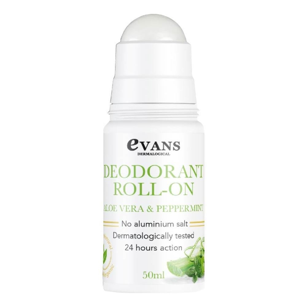 Deodorant Roll On Aloe Vera & Peppermint 50ml