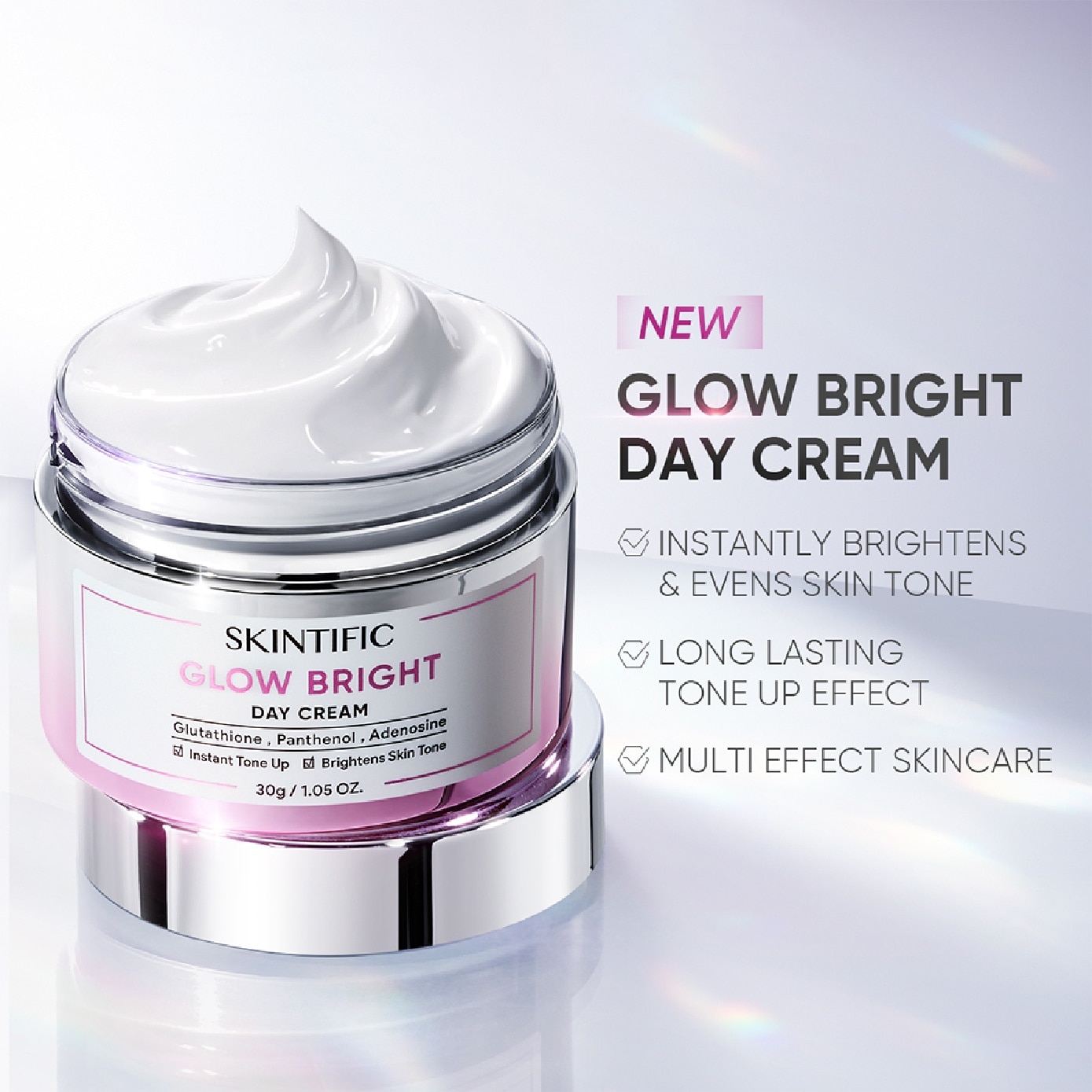 Glow Bright Tone Up Day Cream 30g image