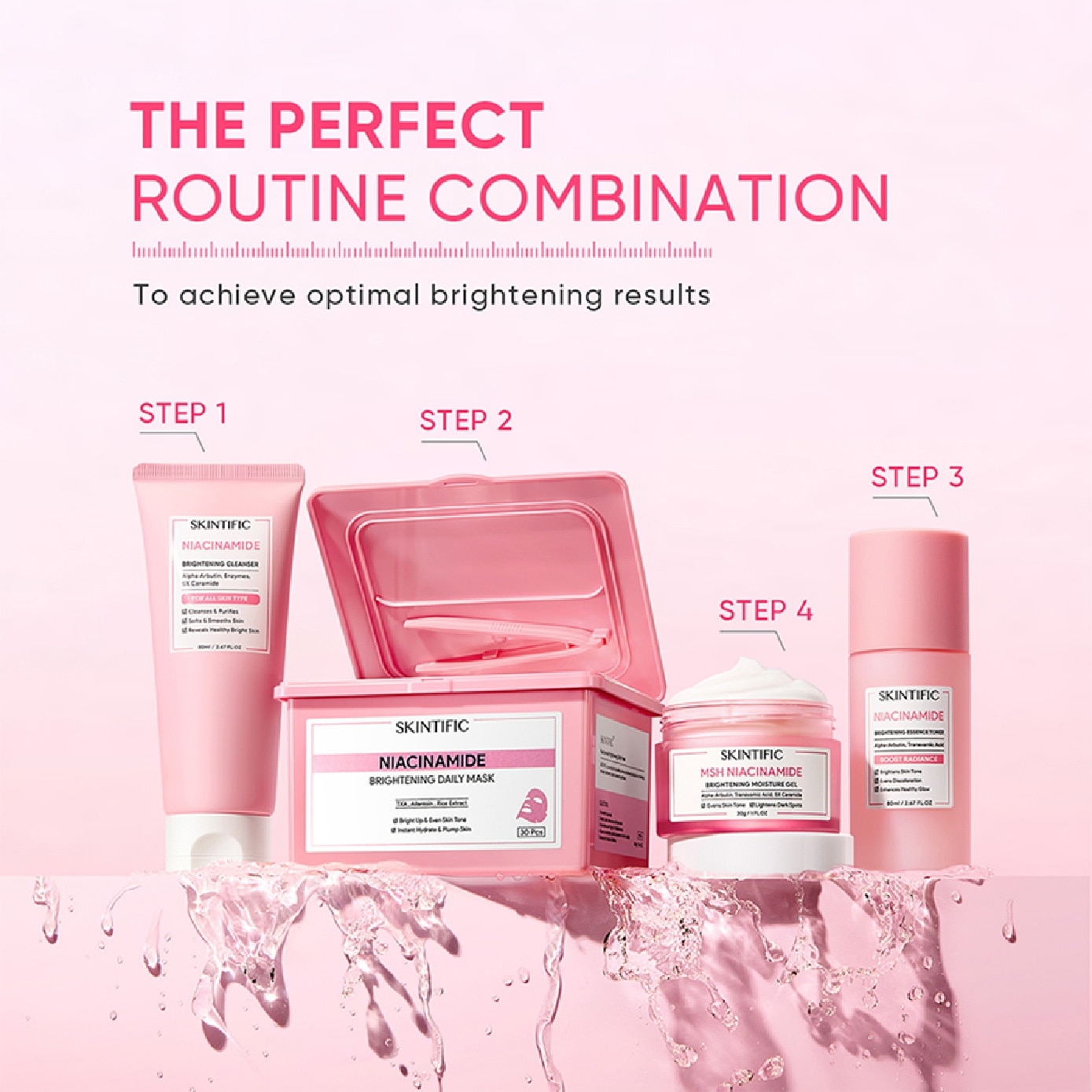 Niacinamide Brightening Daily Mask 30s image
