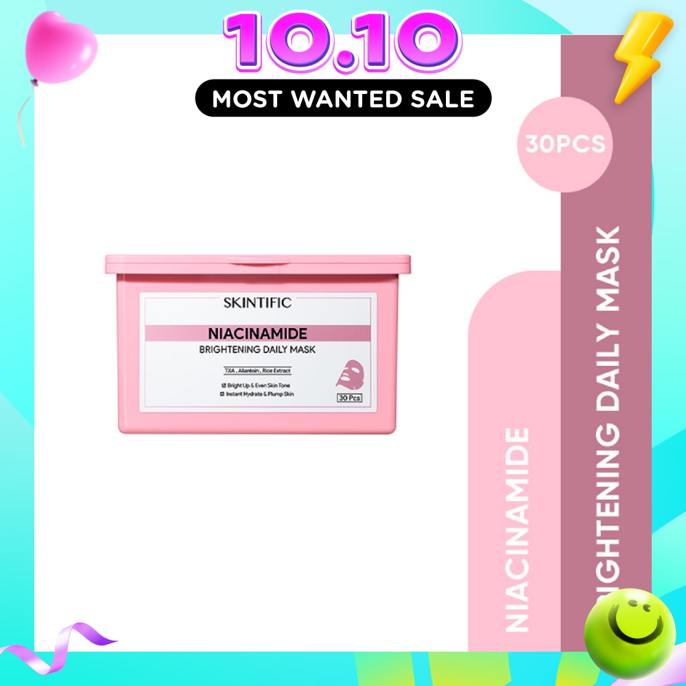 Niacinamide Brightening Daily Mask 30s image