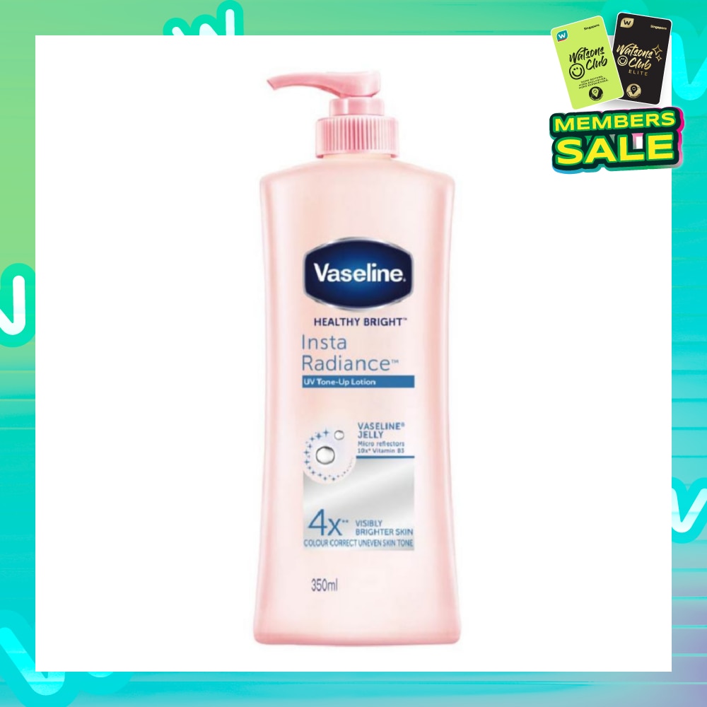 Healthy Bright Insta Radiance UV Tone-Up Body Lotion (for 4X Instantly Brighter Skin Help Repair Damage Skin) 350ml
