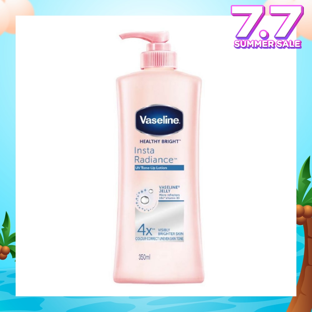 Healthy Bright Insta Radiance UV Tone-Up Body Lotion (for 4X Instantly Brighter Skin Help Repair Damage Skin) 350ml