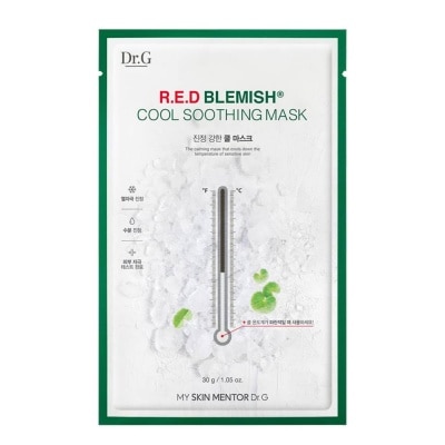 DR. G R.E.D Blemish Cool Soothing Mask (Suitable for Sensitive Skin Type) 10s