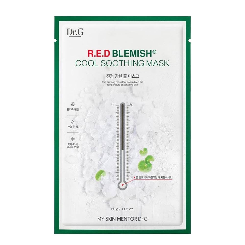 R.E.D Blemish Cool Soothing Mask (Suitable for Sensitive Skin Type) 10s