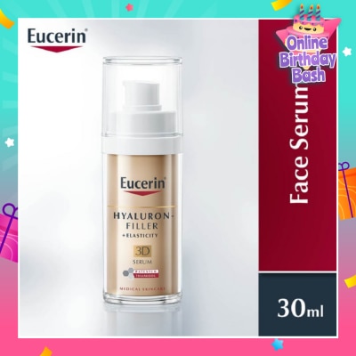EUCERIN Hyaluron + Elasticity Filler 3D Anti-Aging Face Serum (Suitable for All Skin Types) 30ml
