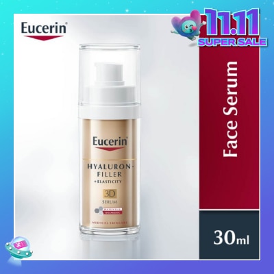 EUCERIN Hyaluron + Elasticity Filler 3D Anti-Aging Face Serum (Suitable for All Skin Types) 30ml