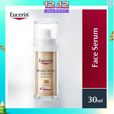 EUCERIN Hyaluron + Elasticity Filler 3D Anti-Aging Face Serum (Suitable for All Skin Types) 30ml