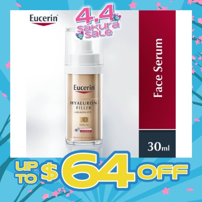 EUCERIN - Hyaluron + Elasticity Filler 3D Anti-Aging Face Serum (Suitable for All Skin Types) 30ml