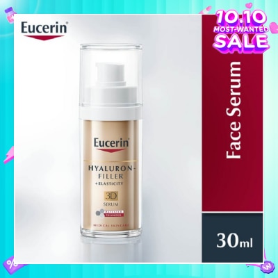 EUCERIN Hyaluron + Elasticity Filler 3D Anti-Aging Face Serum (Suitable for All Skin Types) 30ml