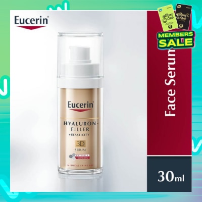 EUCERIN Hyaluron + Elasticity Filler 3D Anti-Aging Face Serum (Suitable for All Skin Types) 30ml