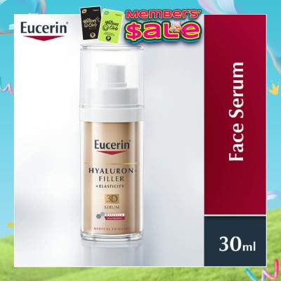 EUCERIN - Hyaluron + Elasticity Filler 3D Anti-Aging Face Serum (Suitable for All Skin Types) 30ml