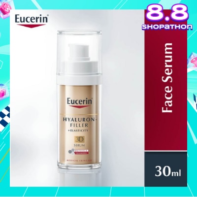 EUCERIN Hyaluron + Elasticity Filler 3D Anti-Aging Face Serum (Suitable for All Skin Types) 30ml