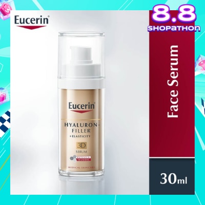 EUCERIN Hyaluron + Elasticity Filler 3D Anti-Aging Face Serum (Suitable for All Skin Types) 30ml