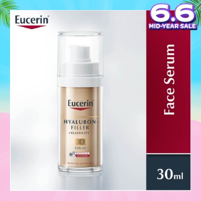 EUCERIN Hyaluron + Elasticity Filler 3D Anti-Aging Face Serum (Suitable for All Skin Types) 30ml