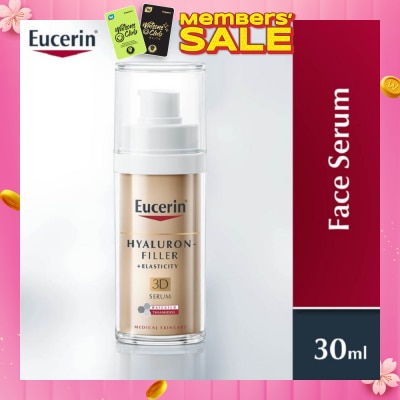 EUCERIN Hyaluron + Elasticity Filler 3D Anti-Aging Face Serum (Suitable for All Skin Types) 30ml