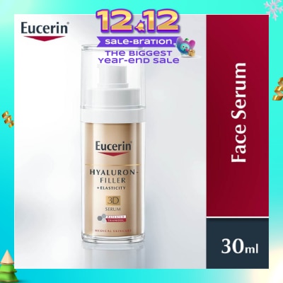 EUCERIN Hyaluron + Elasticity Filler 3D Anti-Aging Face Serum (Suitable for All Skin Types) 30ml