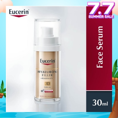 EUCERIN Hyaluron + Elasticity Filler 3D Anti-Aging Face Serum (Suitable for All Skin Types) 30ml