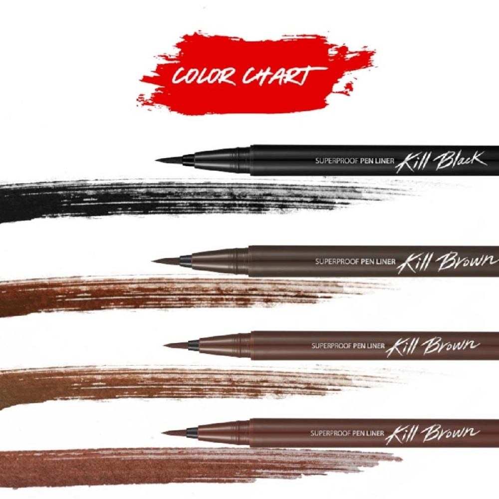 Superproof Pen Liner Brown 2g