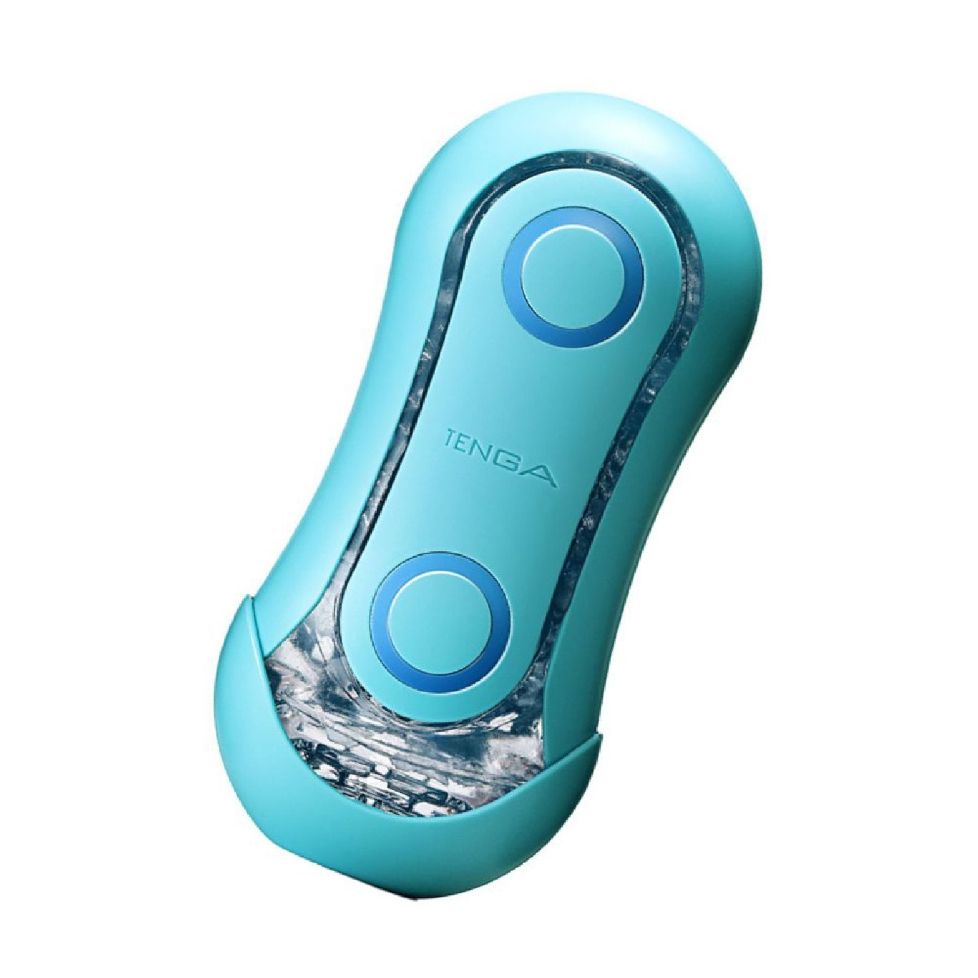 Flip Orb Ocean Blue Reusable Male Masturbator 1s