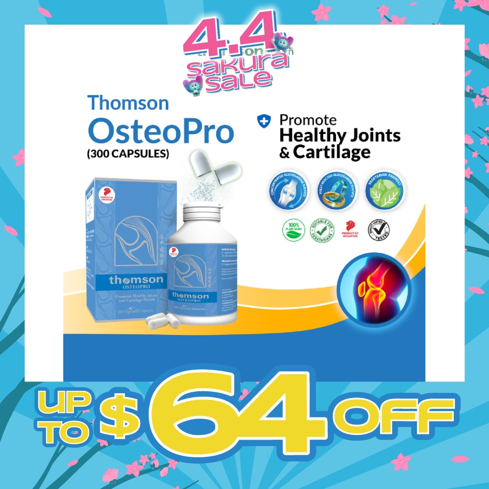 OsteoPro (For Joints & Cartilage Health) Veggetable Capsule 300s