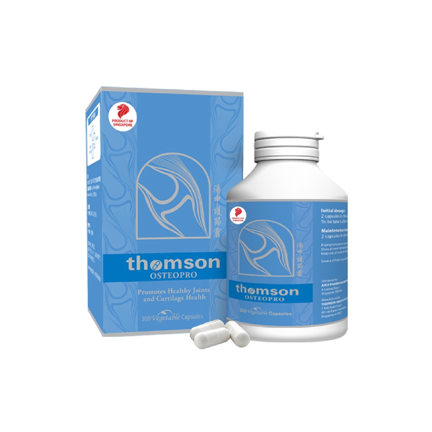 OsteoPro (For Joints & Cartilage Health) Veggetable Capsule 300s