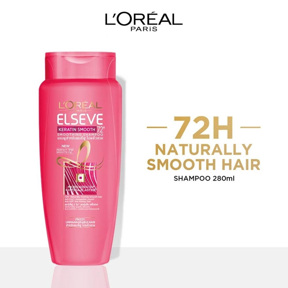 Keratin Smooth 72Hour Perfecting Soothing Shampoo (For Dry and Frizzy Hair ) 280ml