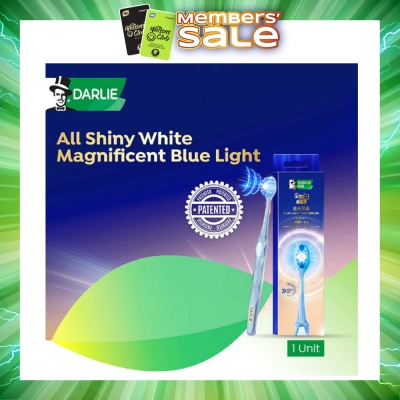DARLIE - All Shiny White Magnificent Blue Light Whitening Toothbrush 1s
