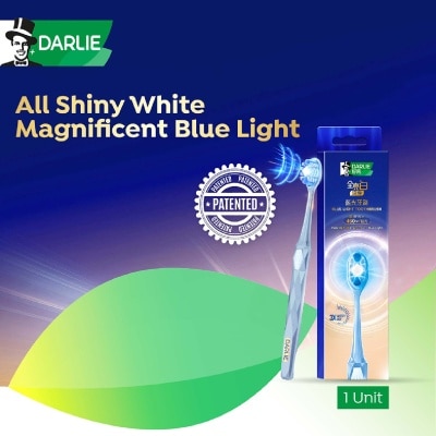 DARLIE - All Shiny White Magnificent Blue Light Whitening Toothbrush 1s