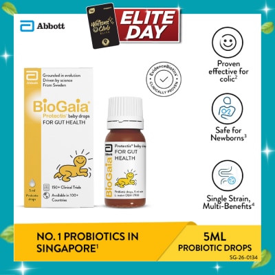 BIOGAIA Protectis Baby Drop 5ml (Expiry: Aug`2027) image