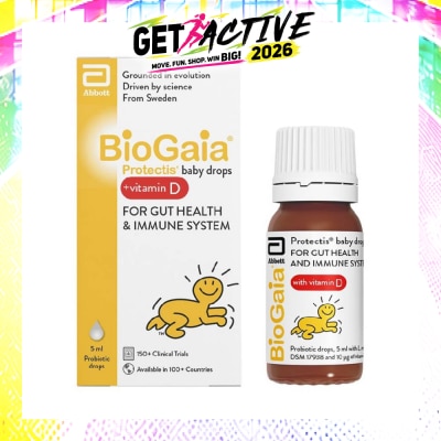 BIOGAIA - Protectis Baby Drop Vitamin D3 400IU 5ml image