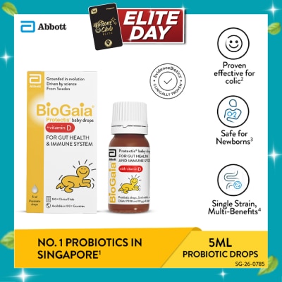 BIOGAIA Protectis Baby Drop Vitamin D3 400IU 5ml image