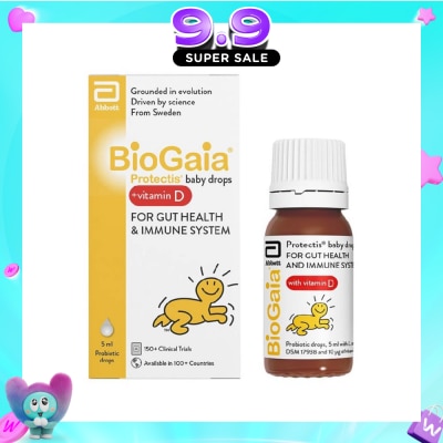 BIOGAIA - Protectis Baby Drop Vitamin D3 400IU 5ml image