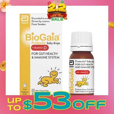 BIOGAIA [CNY] Protectis Baby Drop Vitamin D3 400IU 5ml