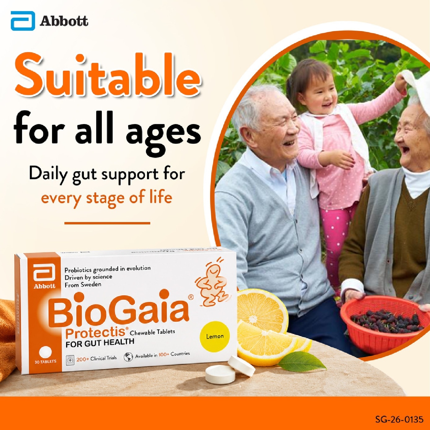 Protectis Chewable Tablet Lemon 30s image