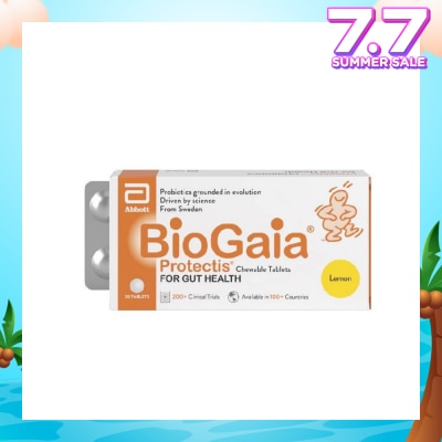 BIOGAIA Protectis Chewable Tablet Lemon 30s