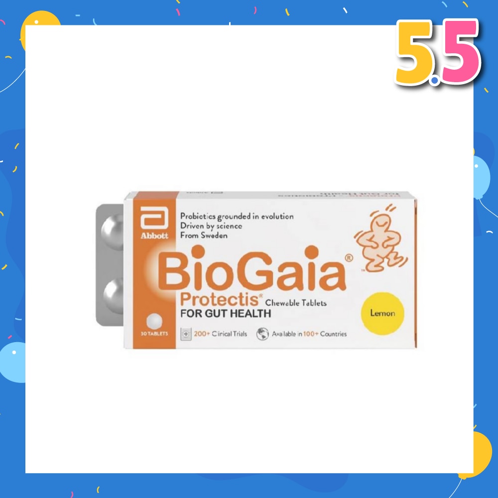 Protectis Chewable Tablet Lemon 30s